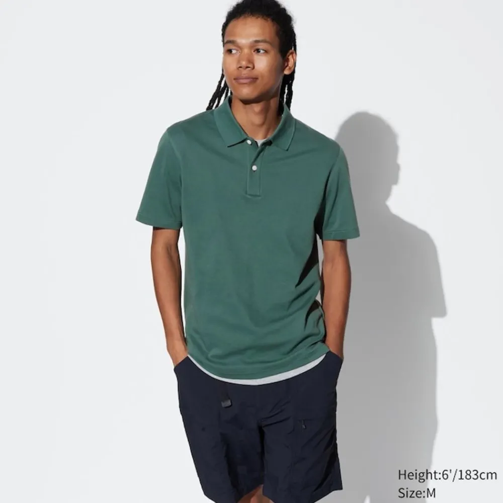 T-Shirts & Oberteile*UNIQLO Airism Baumwolle Pique Poloshirt