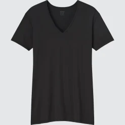 Loungewear & Pyjamas*UNIQLO Airism T-Shirt Mit V-Ausschnitt
