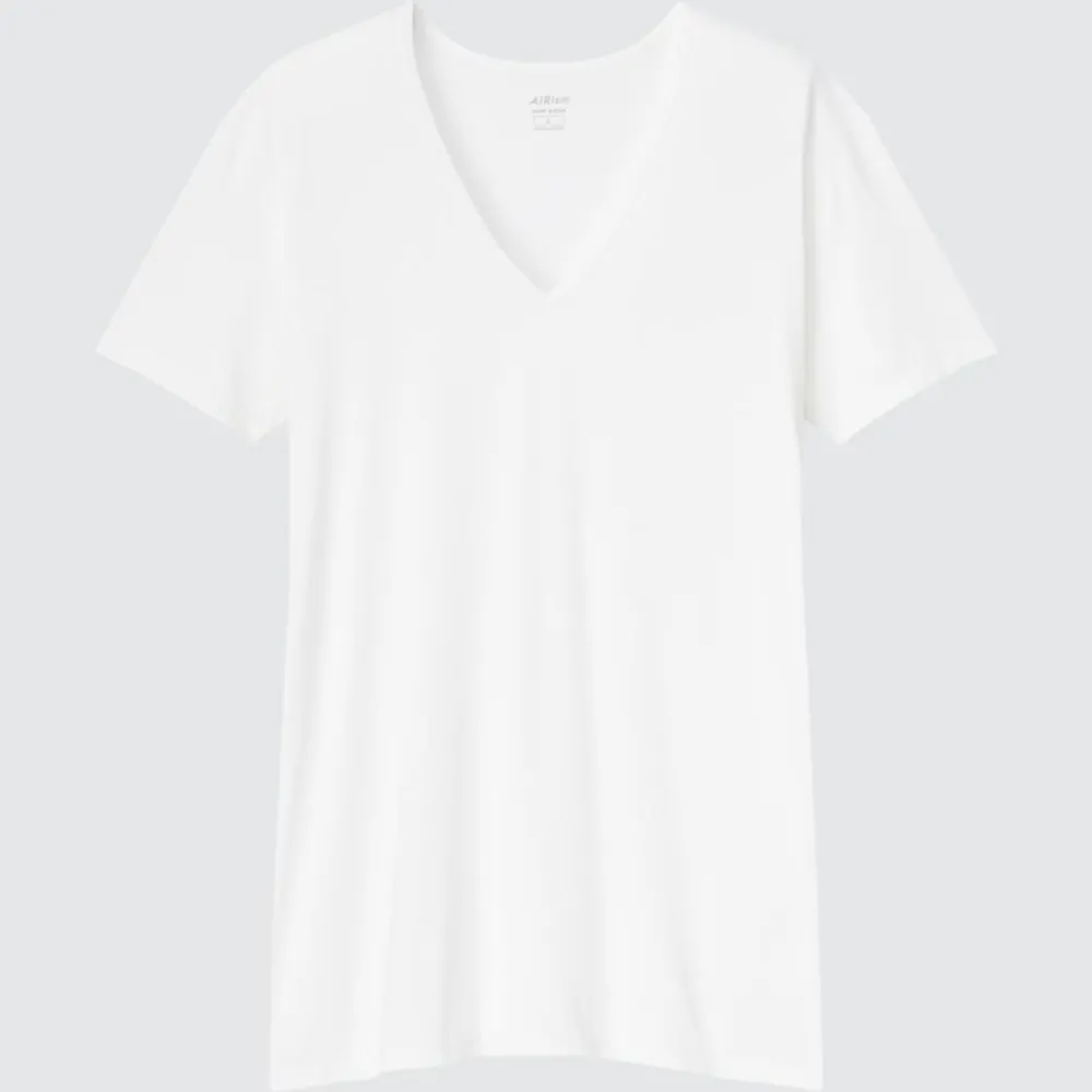 T-Shirts & Oberteile*UNIQLO Airism T-Shirt Mit V-Ausschnitt