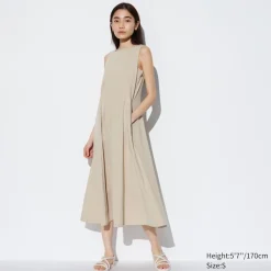 Kleider, Jumpsuits & Overalls*UNIQLO Armelloses Ultra Stretch Airism Kleid