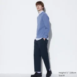 Hosen, Chinos & Jogginghosen*UNIQLO Baumwolle Easy Hose (Relaxed Fit)