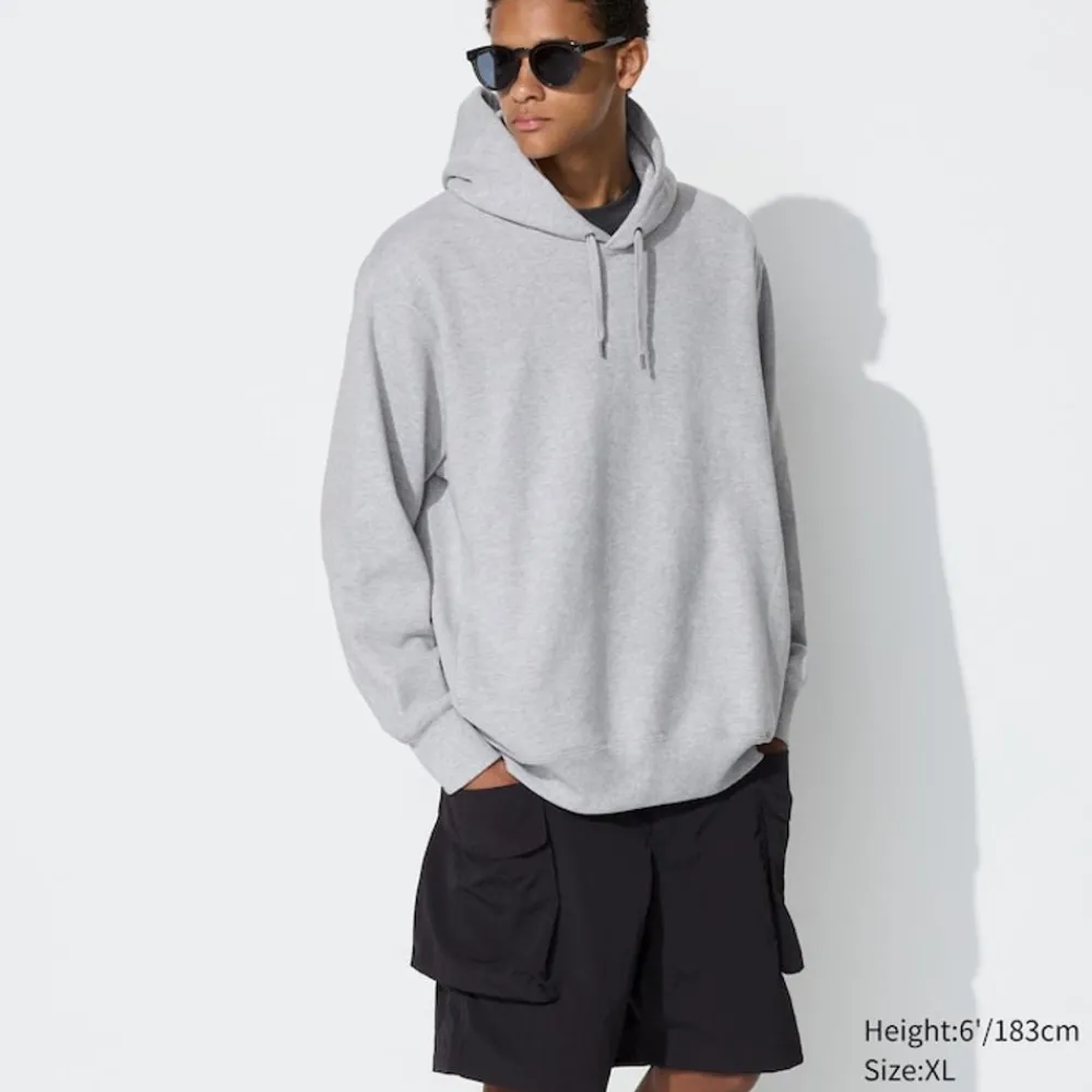 Sweatshirts, Hoodies & Jogginghosen*UNIQLO Baumwolle Hoodie Grau