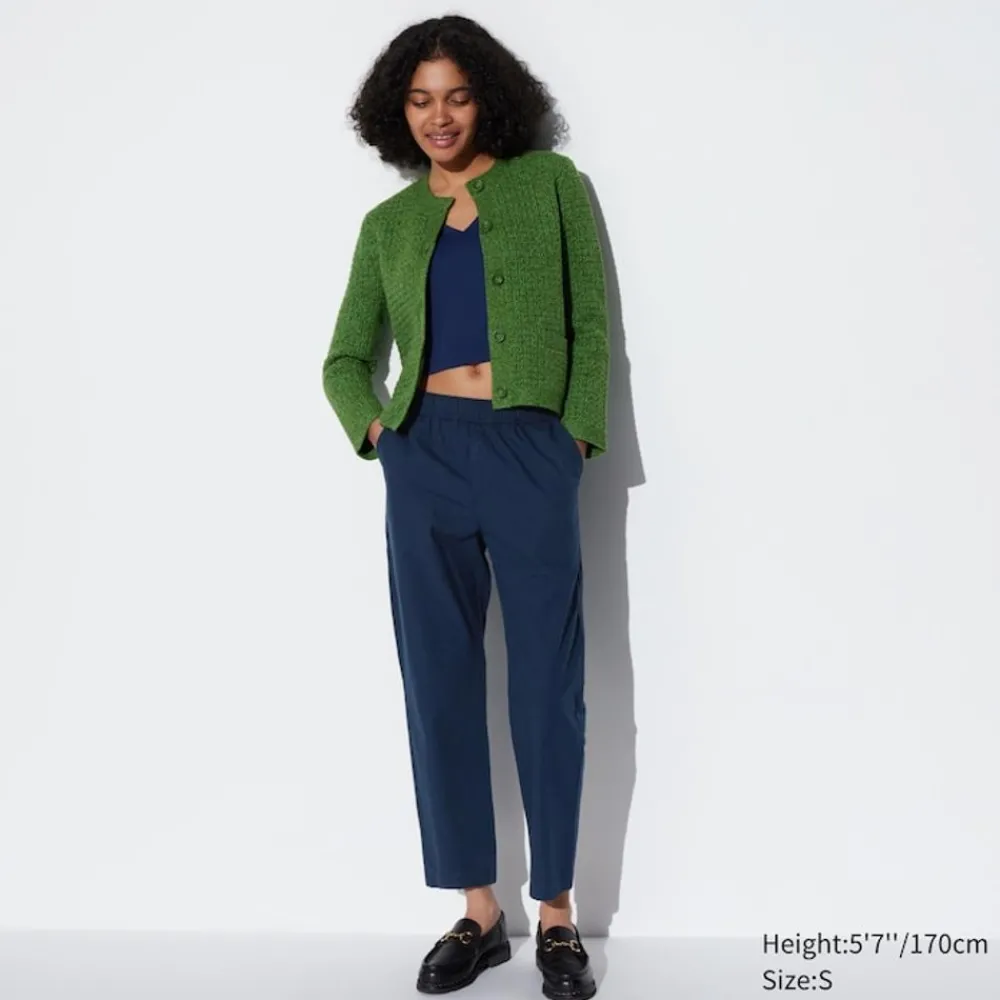 Hosen, Leggings & Jogginghosen*UNIQLO Baumwolle Hose In 7/8-Lange (Relaxed Fit)