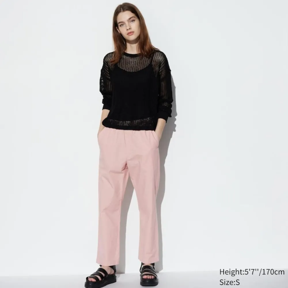 Loungewear & Pyjamas*UNIQLO Baumwolle Hose In 7/8-Lange (Relaxed Fit)