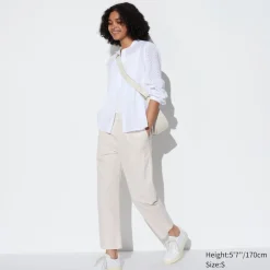 Loungewear & Pyjamas*UNIQLO Baumwolle Hose In 7/8-Lange (Relaxed Fit)