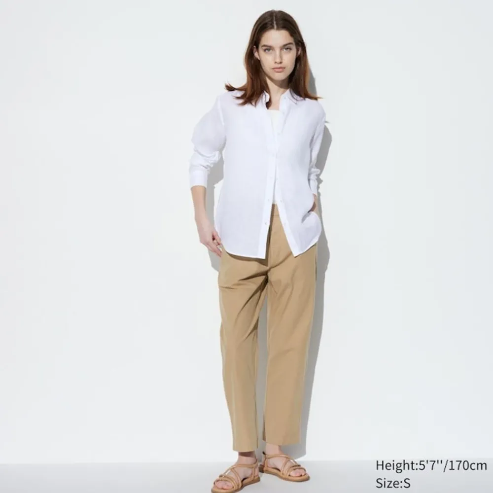 Loungewear & Pyjamas*UNIQLO Baumwolle Hose In 7/8-Lange (Relaxed Fit)