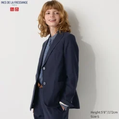 Mäntel, Jacken, Parka & Westen*UNIQLO Baumwolle Leinen Blazer