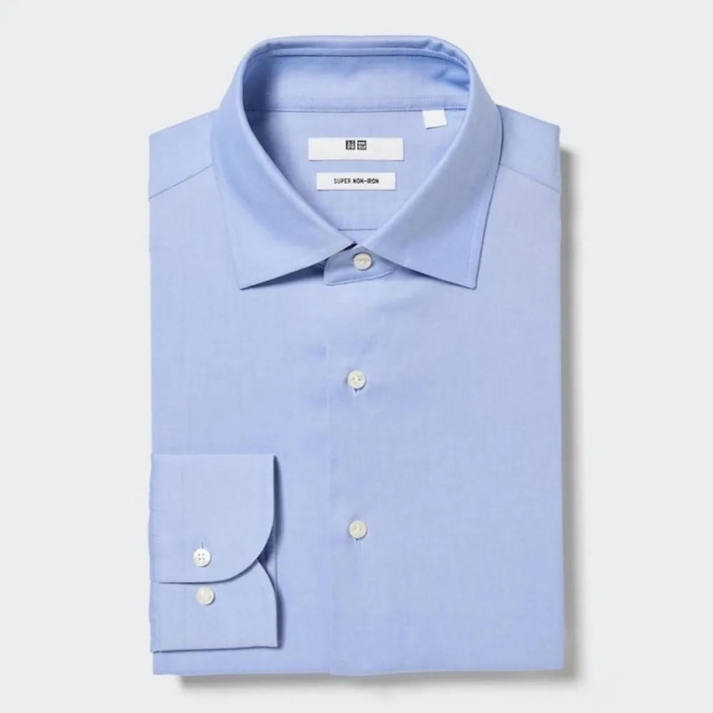 Hemden*UNIQLO Bugelfreies Langarm Hemd