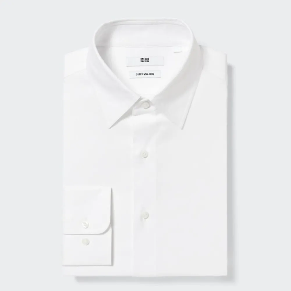 Hemden*UNIQLO Bugelfreies Langarm Hemd