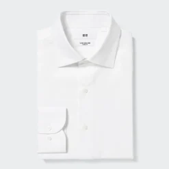 Hemden*UNIQLO Bugelfreies Langarm Hemd (Slim Fit)