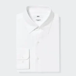 Hemden*UNIQLO Bugelfreies Langarm Hemd (Slim Fit)