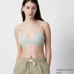 Bhs & Unterwäsche*UNIQLO Bugelloser Bh Ohne Cups Mit Spitze