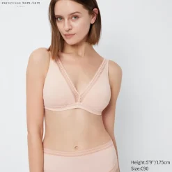 Bhs & Unterwäsche*UNIQLO Bugelloser Mikrofaser Bh