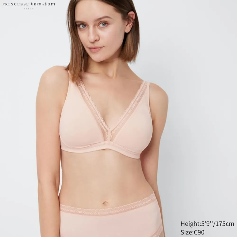 Bhs & Unterwäsche*UNIQLO Bugelloser Mikrofaser Bh