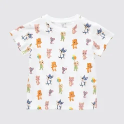 T-Shirts & Oberteile*UNIQLO Cocomelon Ut Bedrucktes T-Shirt Grauweis
