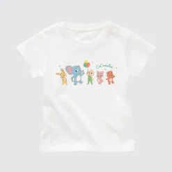 T-Shirts & Oberteile*UNIQLO Cocomelon Ut Bedrucktes T-Shirt Weis