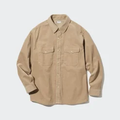 Hemden*UNIQLO Cord Hemdjacke