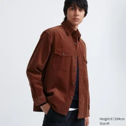 Hemden*UNIQLO Cord Hemdjacke