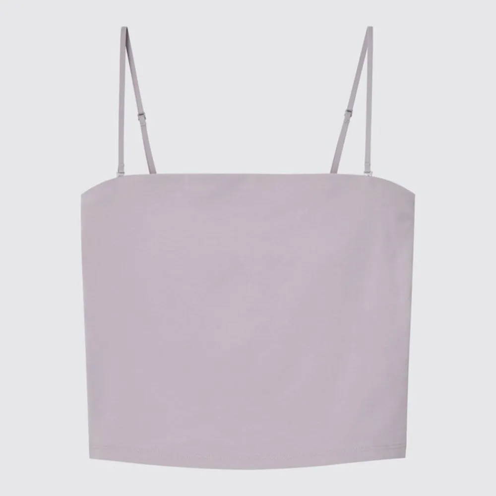 T-Shirts & Oberteile*UNIQLO Cropped Airism Baumwolle Bh-Schlauchtop