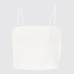 T-Shirts & Oberteile*UNIQLO Cropped Airism Baumwolle Bh-Schlauchtop