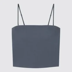 T-Shirts & Oberteile*UNIQLO Cropped Airism Baumwolle Bh-Schlauchtop