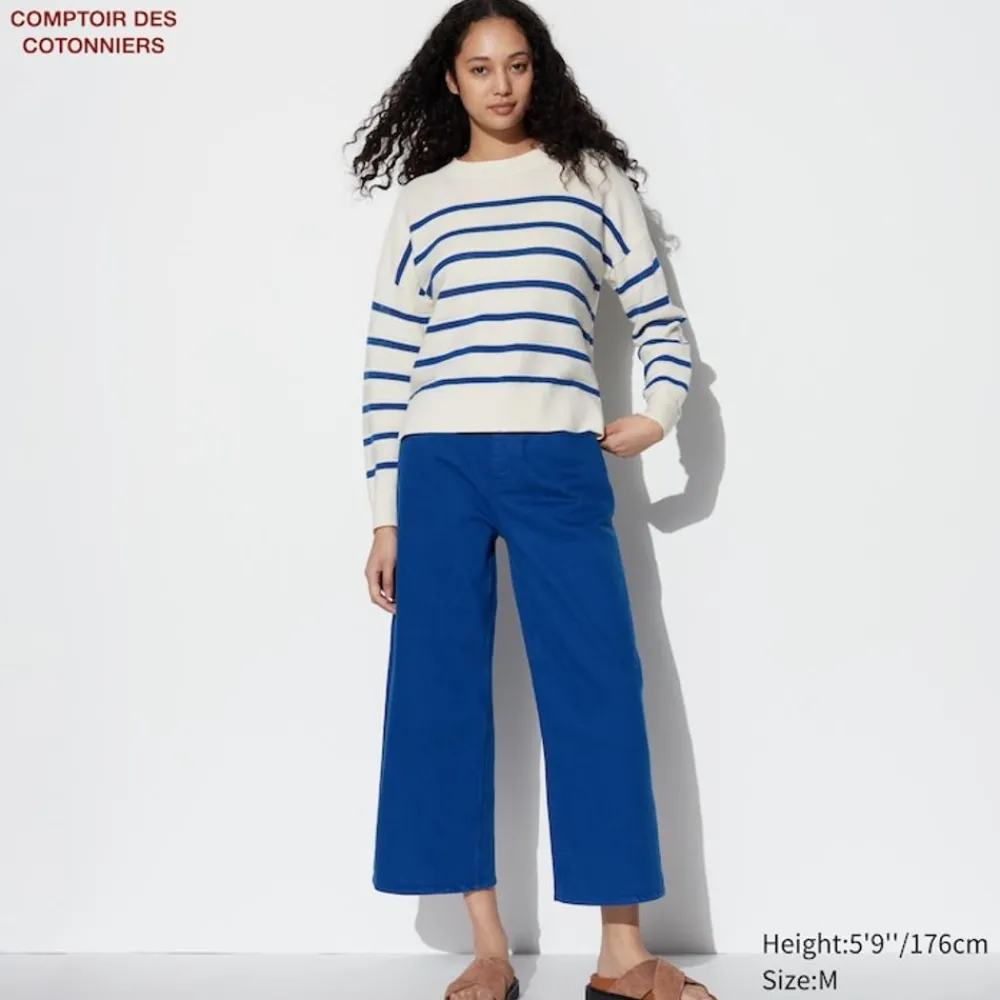 Jeans*UNIQLO Cropped Jeans (Wide Fit)