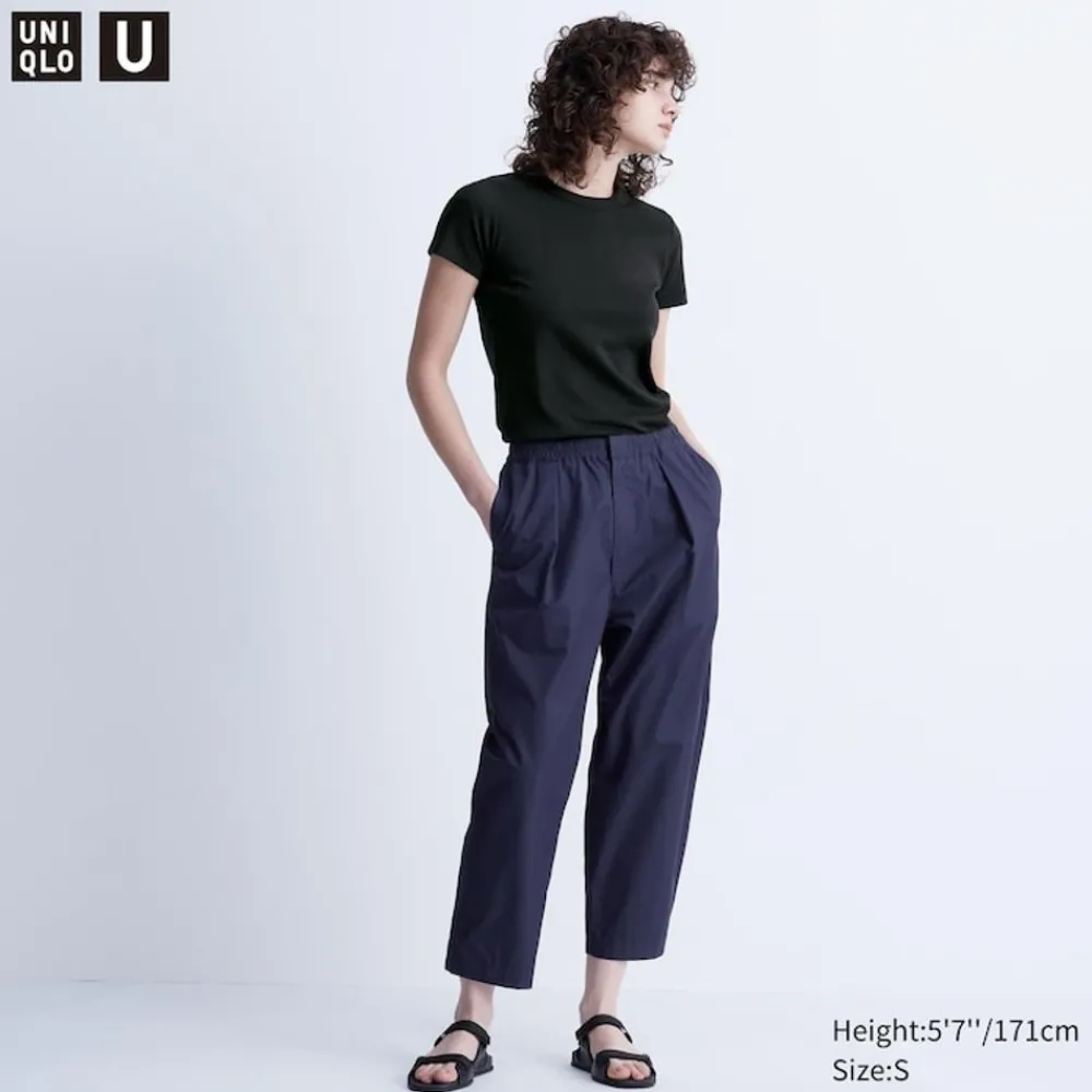 Hosen, Leggings & Jogginghosen*UNIQLO Cropped Parachute Hose