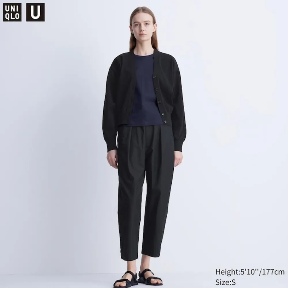 Hosen, Leggings & Jogginghosen*UNIQLO Cropped Parachute Hose