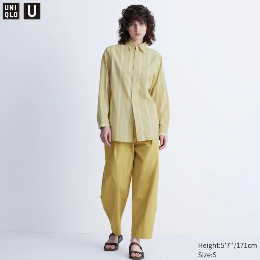 Hosen, Leggings & Jogginghosen*UNIQLO Cropped Parachute Hose (Lang)