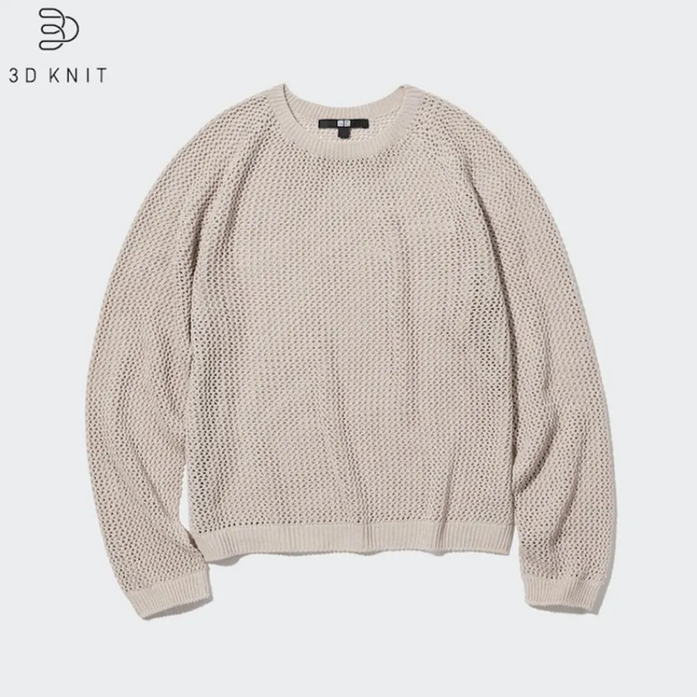 T-Shirts & Oberteile*UNIQLO 3D Knit Nahtloser Mesh Pullover