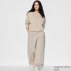 Hosen, Leggings & Jogginghosen*UNIQLO Drape Jeans Mit Bundfalten