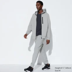 Sweatshirts, Hoodies & Jogginghosen*UNIQLO Dry Stretch Jogginghose Hellgrau