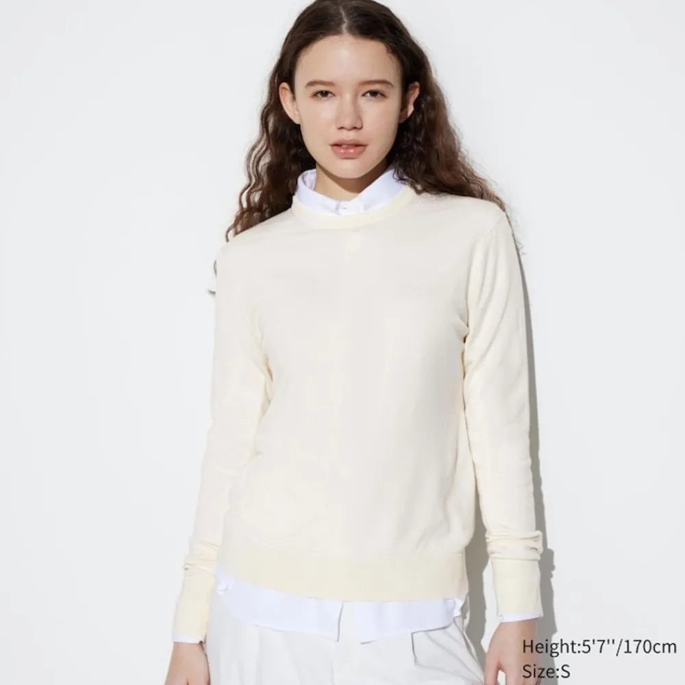 Pullover & Strickjacken*UNIQLO 100 % Extra Feine Merinowolle Pullover