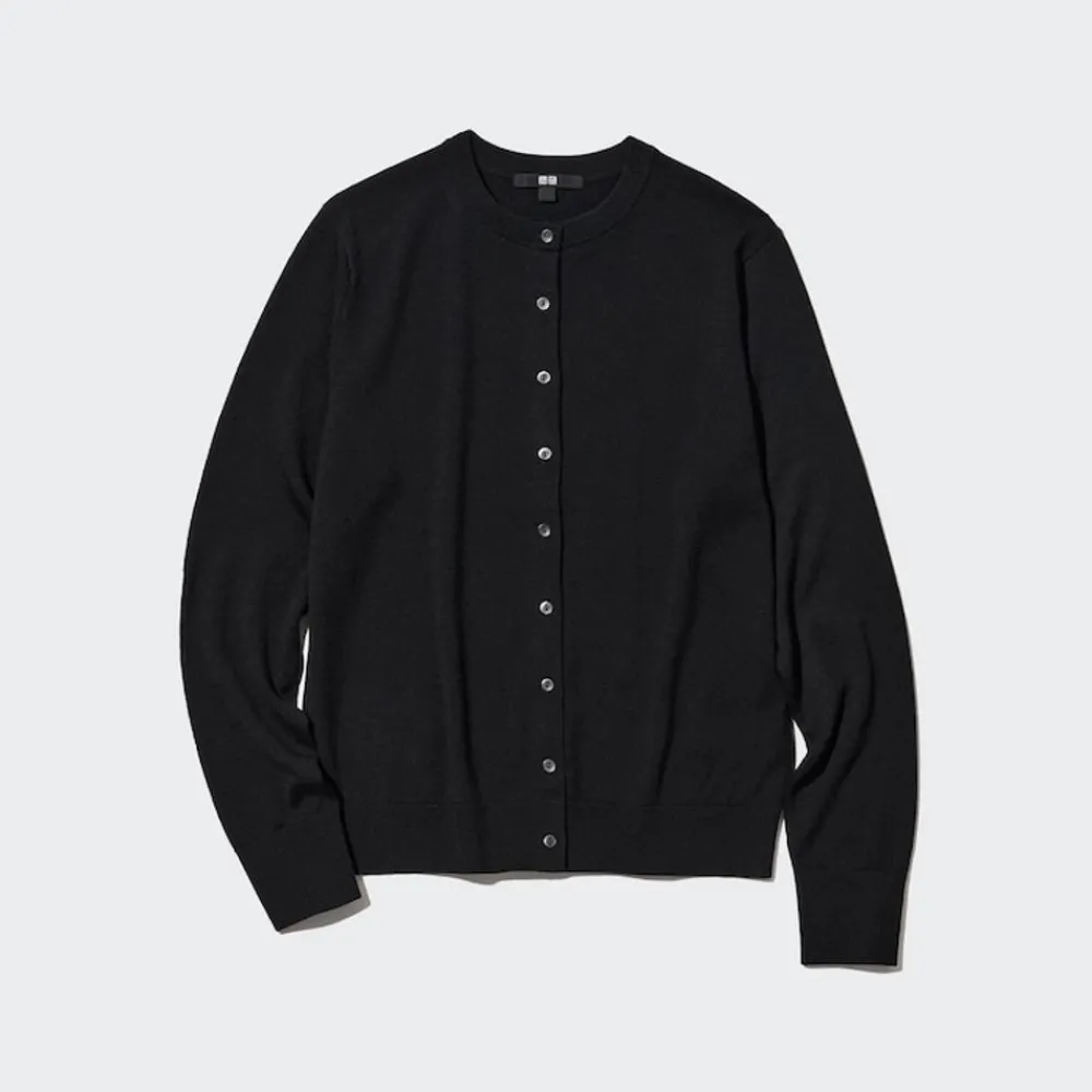 Pullover & Strickjacken*UNIQLO 100 % Extra Feine Merinowolle Strickjacke