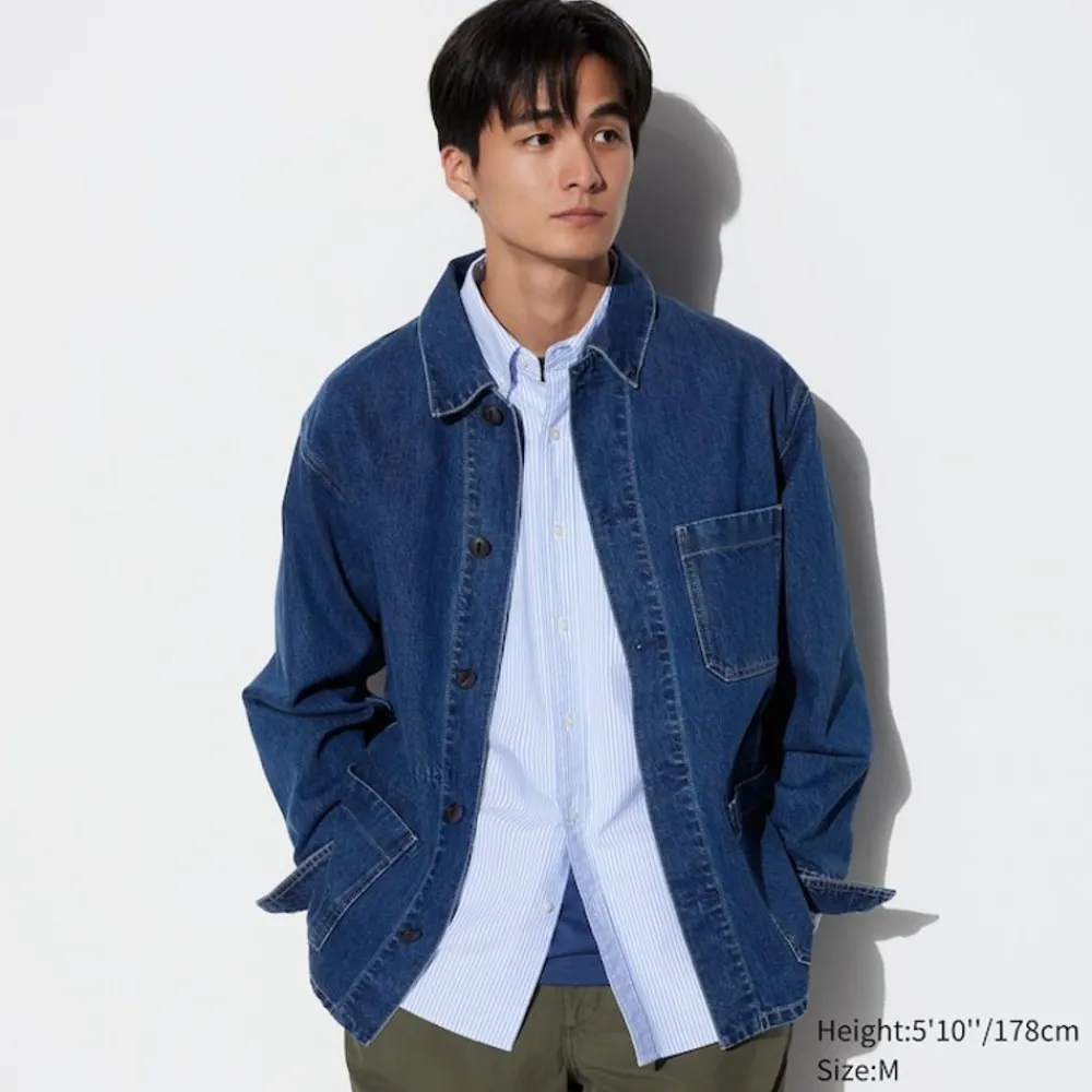 Mäntel, Jacken, Parka & Westen*UNIQLO Funktionale Jeansjacke Blau