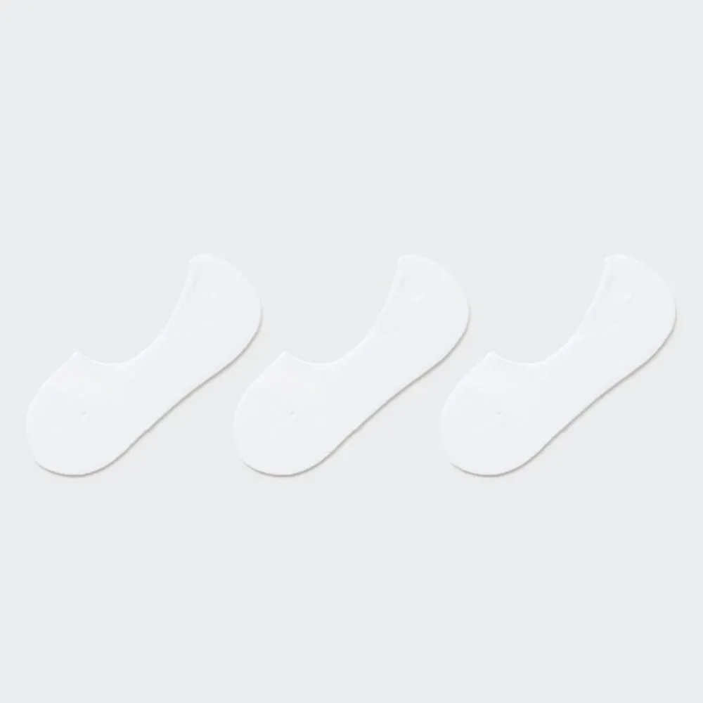 Socken, Strumpfhosen & Leggings*UNIQLO Gefutterte Fuslinge (3 Paar) Weis