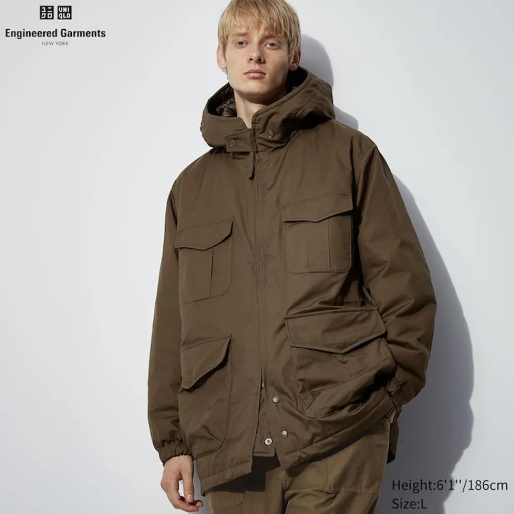 Mäntel, Jacken, Parka & Westen*UNIQLO Gefutterte Heattech Thermo Jacke