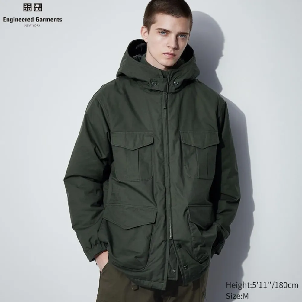 Mäntel, Jacken, Parka & Westen*UNIQLO Gefutterte Heattech Thermo Jacke