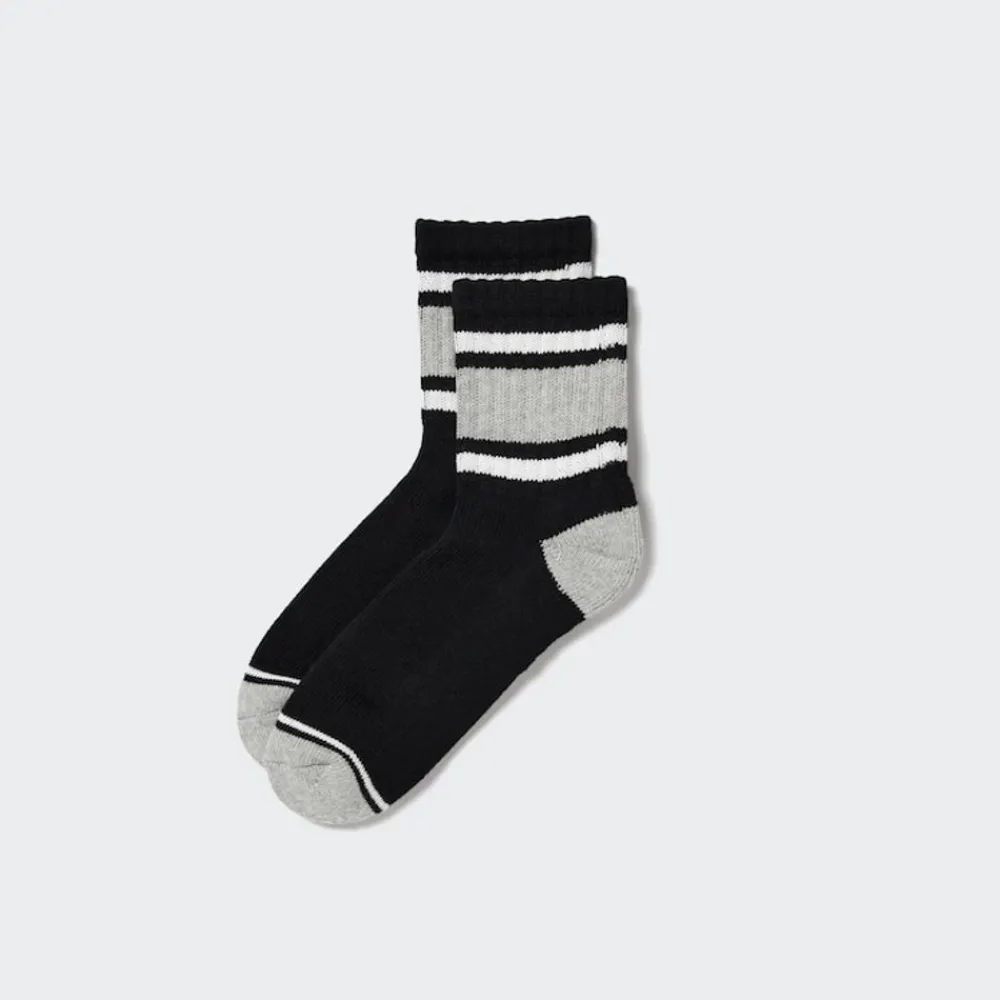 Socken*UNIQLO Gemusterte Gefutterte Halbsocken
