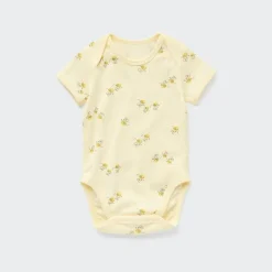 Strampler & Bodys*UNIQLO Gemusterter Kurzarm Body