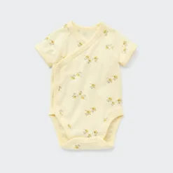 Strampler & Bodys*UNIQLO Gemusterter Kurzarm Body