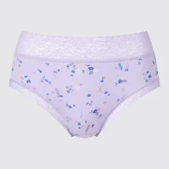 Bhs & Unterwäsche*UNIQLO Gemusterter Slip Mit Hohem Bund