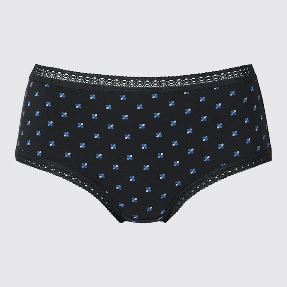 Bhs & Unterwäsche*UNIQLO Gemusterter Slip Mit Niedrigem Bund