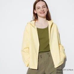 Mäntel, Jacken, Parka & Westen*UNIQLO Gemusterter Verstaubarer Parka Mit Uv-Schutz