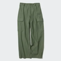 Hosen, Leggings & Jogginghosen*UNIQLO Gerade Cargohose (Wide Fit)