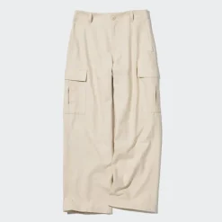 Hosen, Leggings & Jogginghosen*UNIQLO Gerade Cargohose (Wide Fit, Lang)