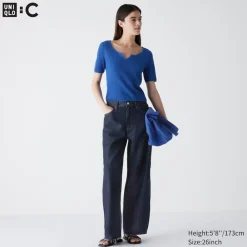 Jeans*UNIQLO Gerade Jeans (Wide Fit)