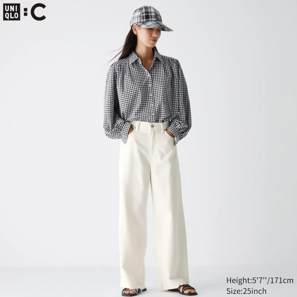 Jeans*UNIQLO Gerade Jeans (Wide Fit)