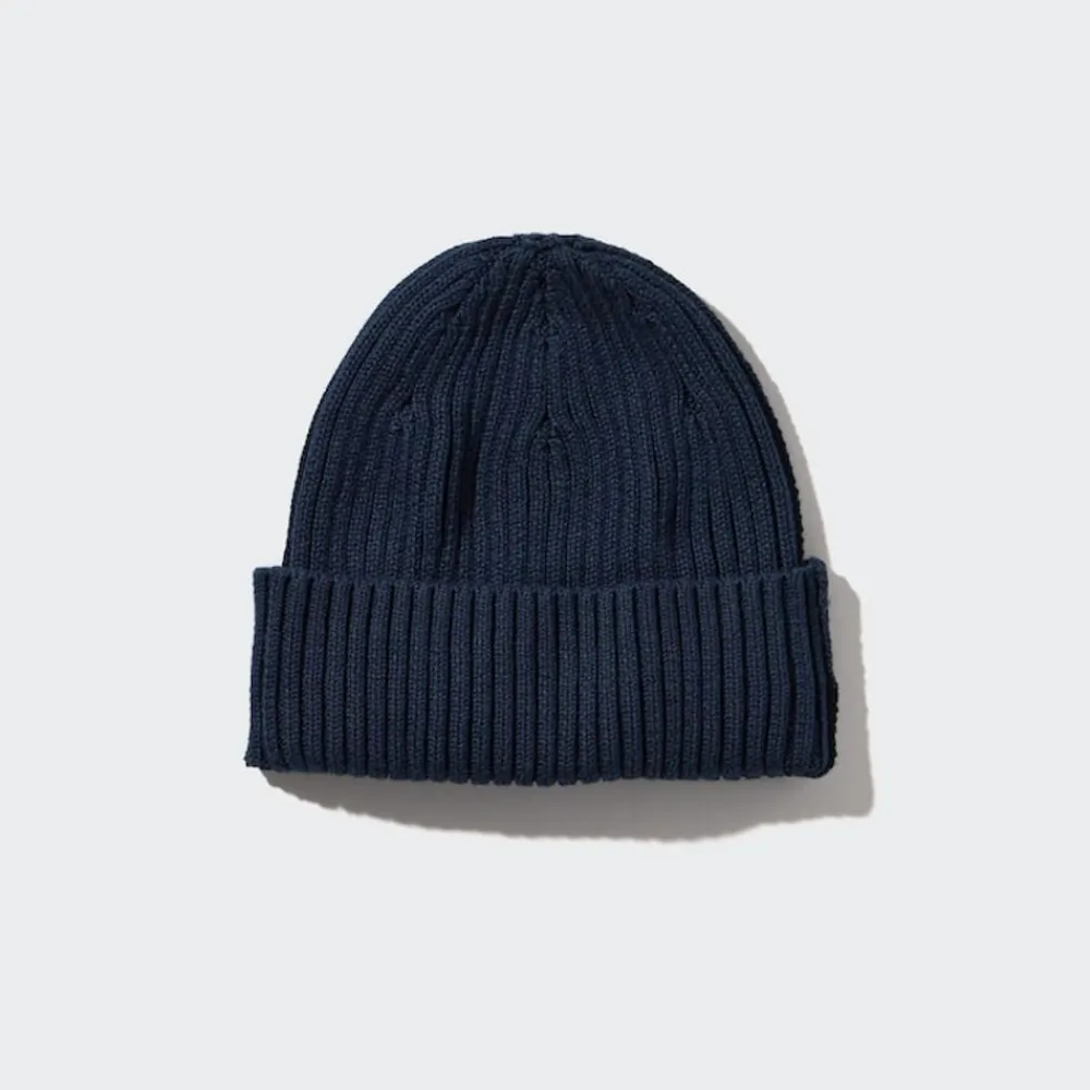 Accessoires & Taschen*UNIQLO Geripptes Baumwolle Beanie