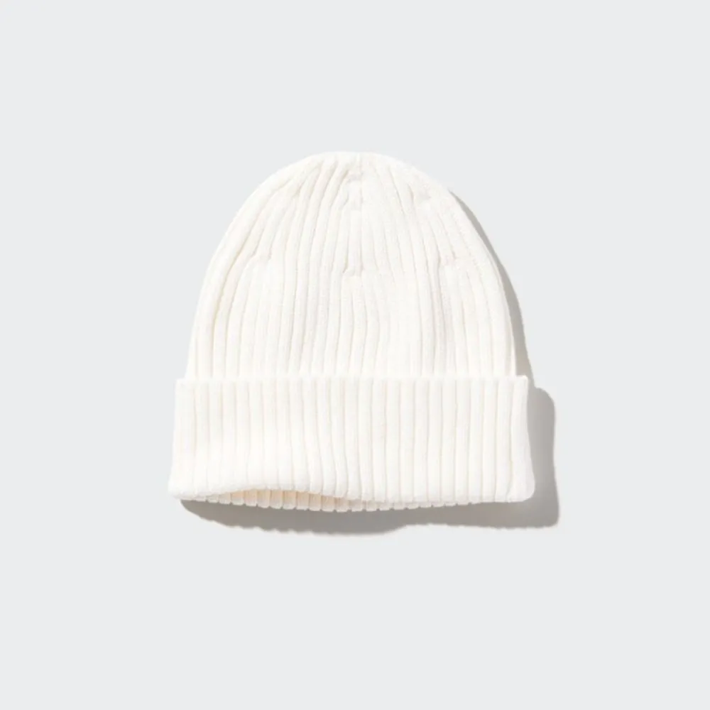 Accessoires & Taschen*UNIQLO Geripptes Baumwolle Beanie